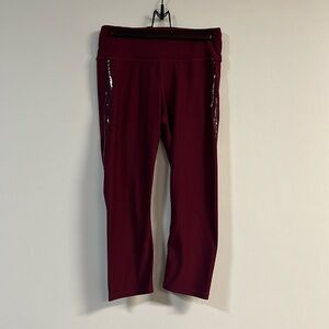 Excellent Condition Maroon Leggings